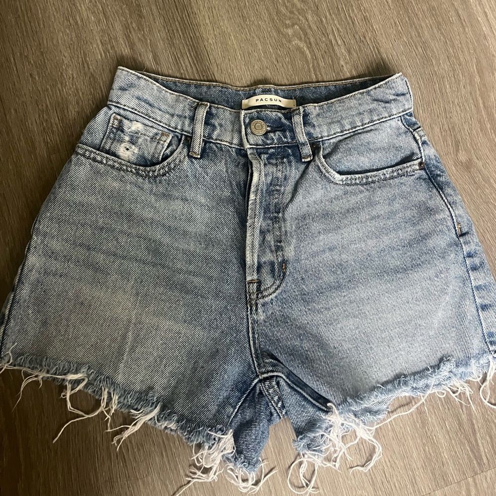 pacsun denim shorts
